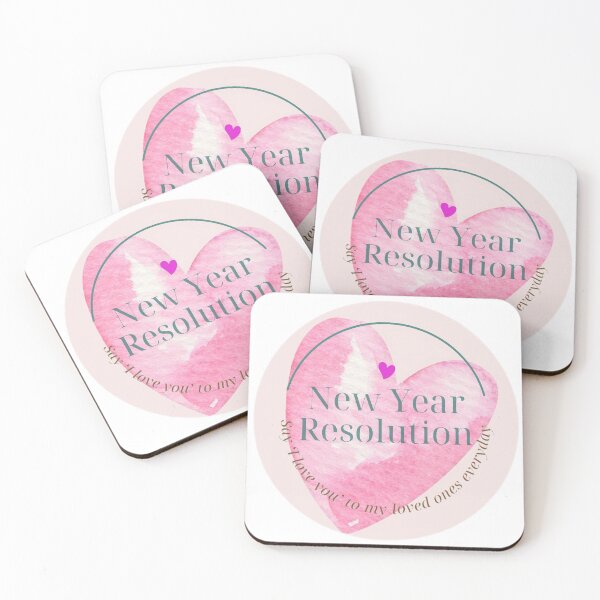 Item preview, New Year Resolution - Say I love you designed and sold by aywchen.