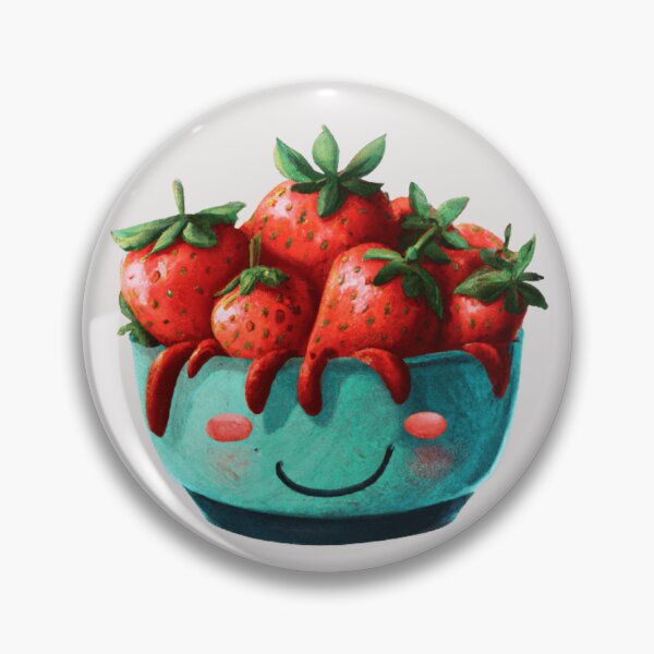 Item preview, Smiling Strawberries  designed and sold by Lilieae.