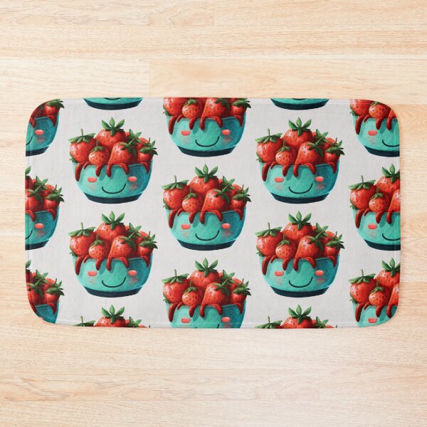 Item preview, Smiling Strawberries  designed and sold by Lilieae.