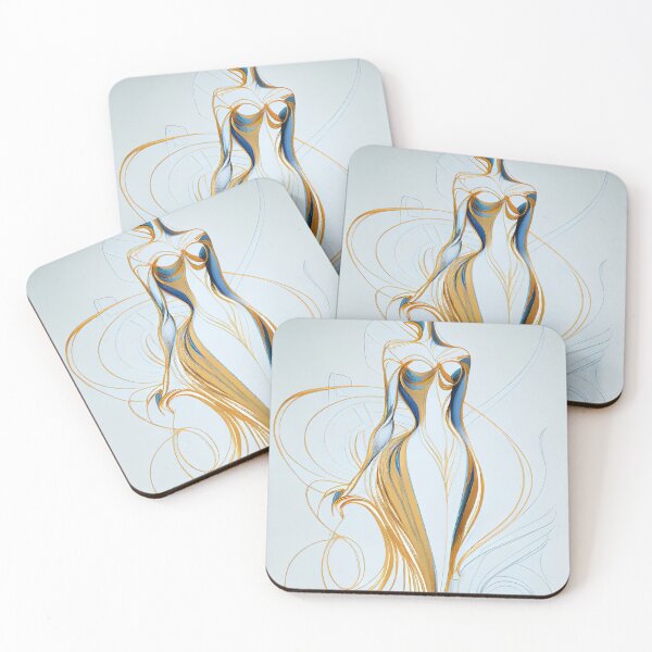 Item preview, Sensual Silhouette: Abstract Female Form designed and sold by Colourpixels.