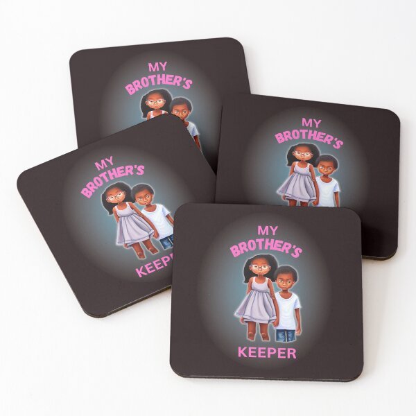 Item preview, My Brother's Keeper Design Pink Letters designed and sold by Rell1970.