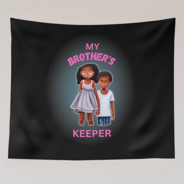 Item preview, My Brother's Keeper Design Pink Letters designed and sold by Rell1970.