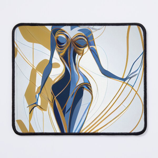Item preview, Graceful Movement: Abstract Female Form designed and sold by Colourpixels.