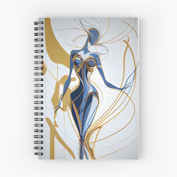 Item preview, Graceful Movement: Abstract Female Form designed and sold by Colourpixels.