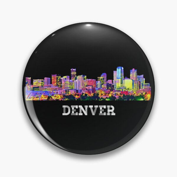 Item preview, Denver Colorado Skyline Pattern designed and sold by Dude  Stuff.