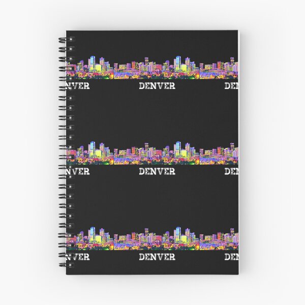 Item preview, Denver Colorado Skyline Pattern designed and sold by Dude  Stuff.