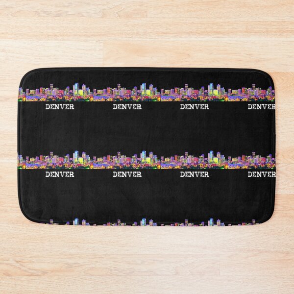 Item preview, Denver Colorado Skyline Pattern designed and sold by Dude  Stuff.