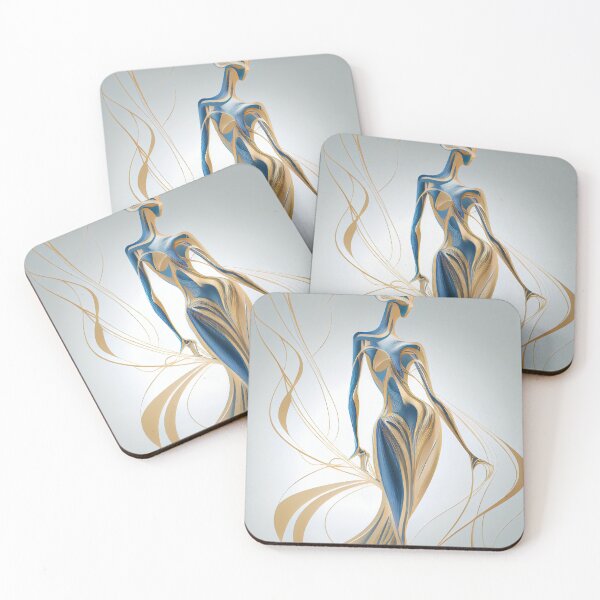Item preview, Sensual Symphony: Abstract Female Form designed and sold by Colourpixels.