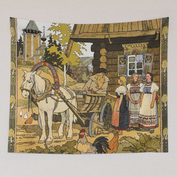 Item preview, Father and the daughters by Ivan Biblin  designed and sold by Niina  Niskanen.
