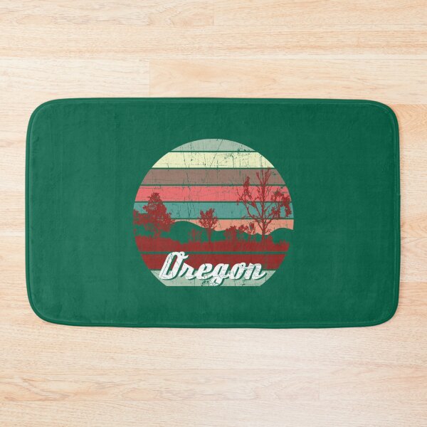 Item preview, Retro Color Distressed Design Oregon Travel Camping   designed and sold by BLACKSMOKECOL.