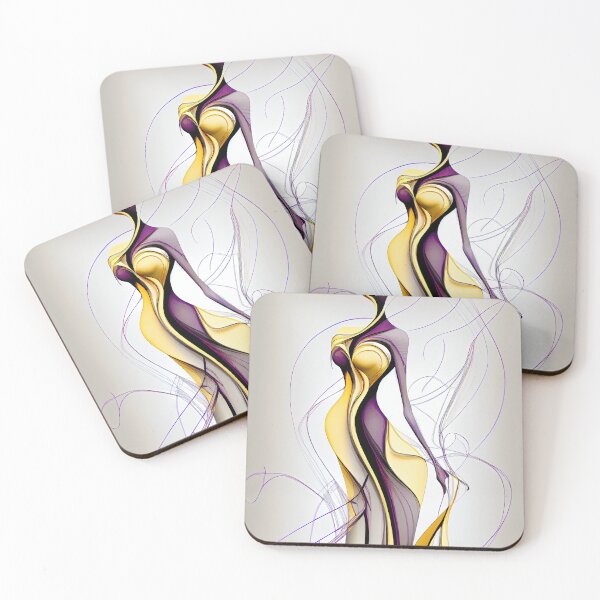 Item preview, Abstract Elegance: The Female Form designed and sold by Colourpixels.