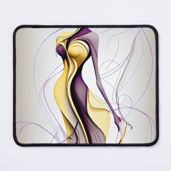 Item preview, Abstract Elegance: The Female Form designed and sold by Colourpixels.
