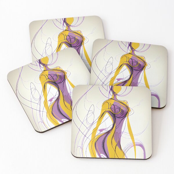 Item preview, Mystical Beauty: The Female Form in Abstract designed and sold by Colourpixels.