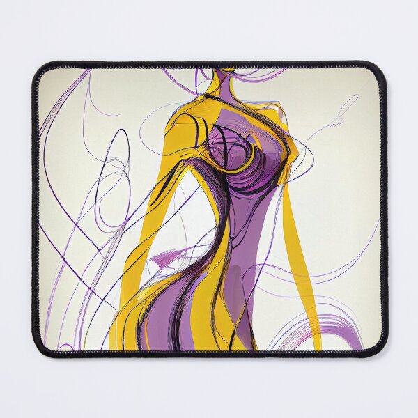 Item preview, Mystical Beauty: The Female Form in Abstract designed and sold by Colourpixels.