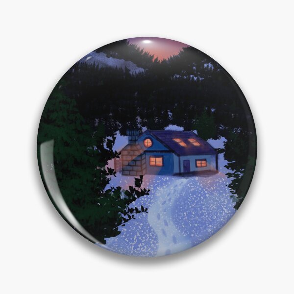 Item preview, Snowy Cabin designed and sold by NicoleDowning.