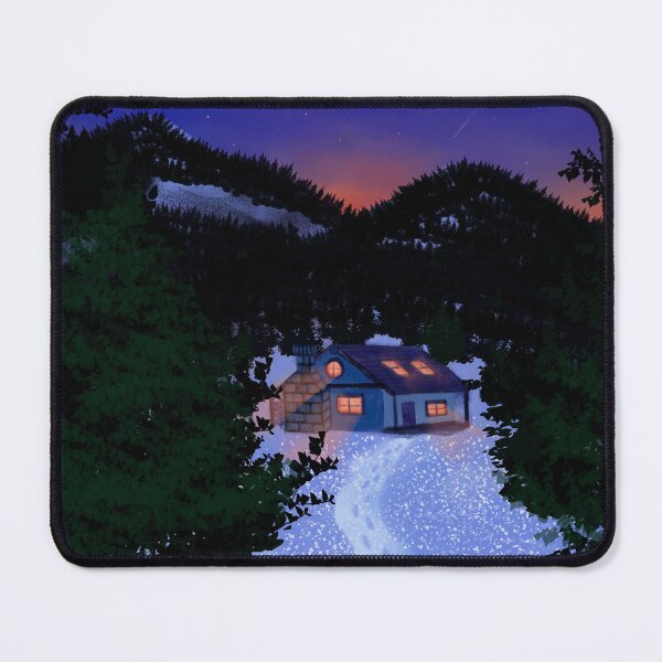 Item preview, Snowy Cabin designed and sold by NicoleDowning.