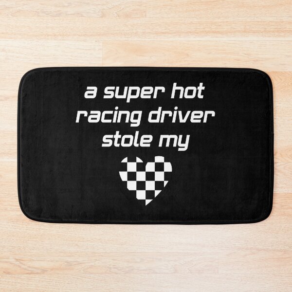 Item preview, Racing Driver Stole My Heart Valentines Day designed and sold by brytfanna.