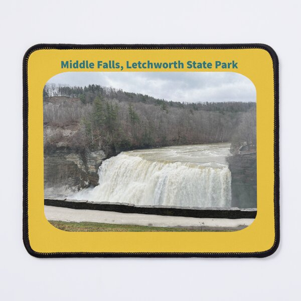 Item preview, Middle Falls In Winter - Letchworth State Park designed and sold by TechLaughs.