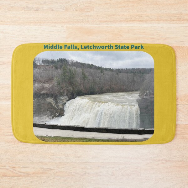 Item preview, Middle Falls In Winter - Letchworth State Park designed and sold by TechLaughs.