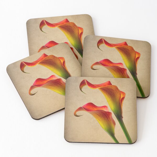 Item preview, Two Lovely Gorgeous Orange Calla Lilies designed and sold by Garry Gay.