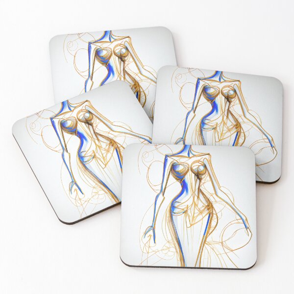 Item preview, Intricate Beauty: The Female Form in Abstract designed and sold by Colourpixels.