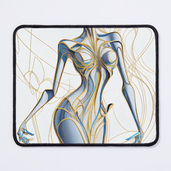 Item preview, Entwined Elegance: The Female Form in Abstract designed and sold by Colourpixels.