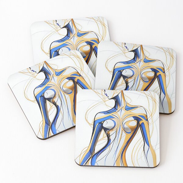Item preview, Sleek and Sensuous: The Female Form in Abstract designed and sold by Colourpixels.