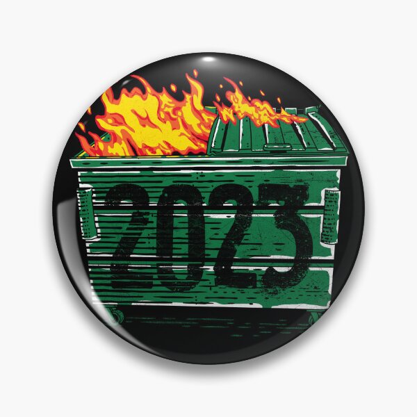 Item preview, Dumpster Fire 2023 designed and sold by therocketman.