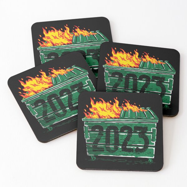 Item preview, Dumpster Fire 2023 designed and sold by therocketman.