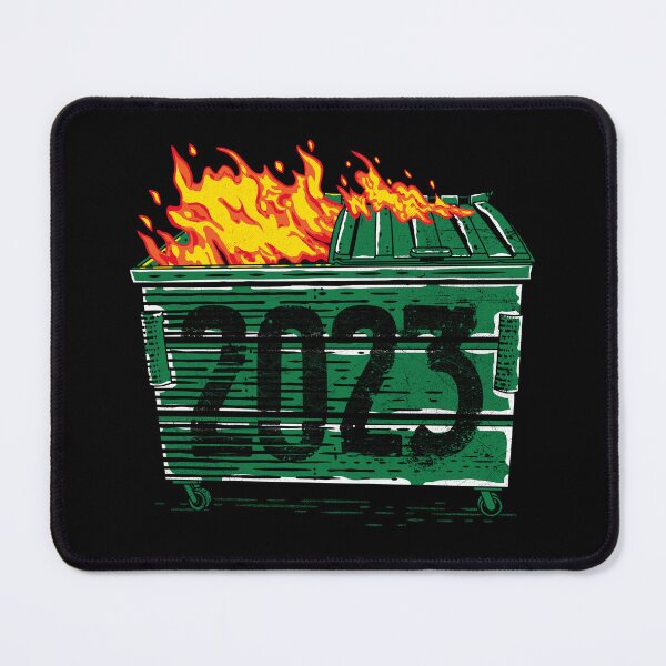 Item preview, Dumpster Fire 2023 designed and sold by therocketman.