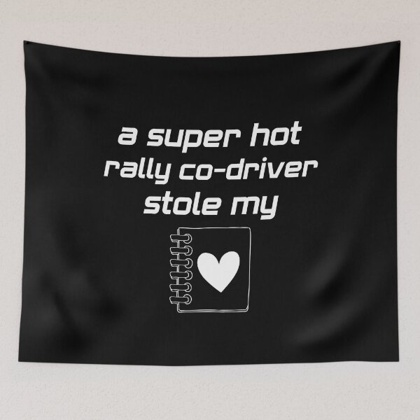 Item preview, Rally Co-Driver Stole My Heart Valentines Day designed and sold by brytfanna.