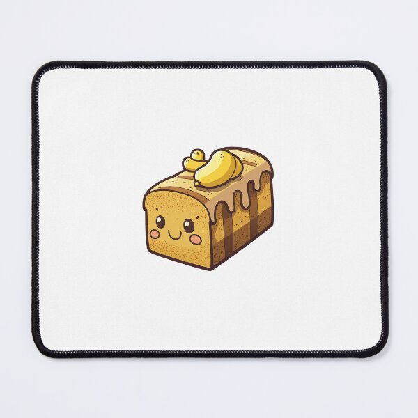 Item preview, Cute Banana Bread Clipart designed and sold by Egoism.