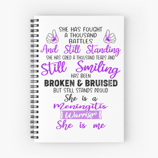 Item preview, Meningitis Warrior SHE IS ME - Support Meningitis Fighter Gifts designed and sold by Berriosly.