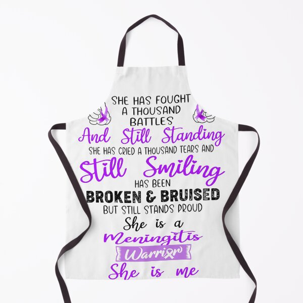 Item preview, Meningitis Warrior SHE IS ME - Support Meningitis Fighter Gifts designed and sold by Berriosly.