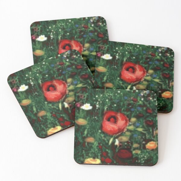 Item preview, Poppy-Clock! ( A Fun Pun) designed and sold by IvaRenee.