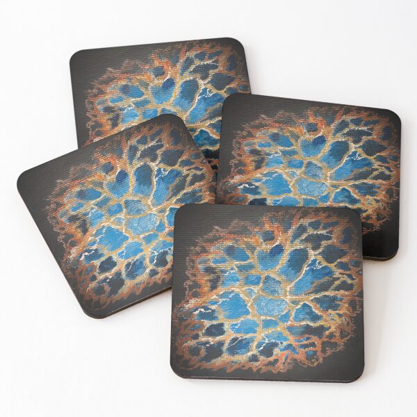 Item preview, Crab Nebula Painting designed and sold by TheDinasaur.