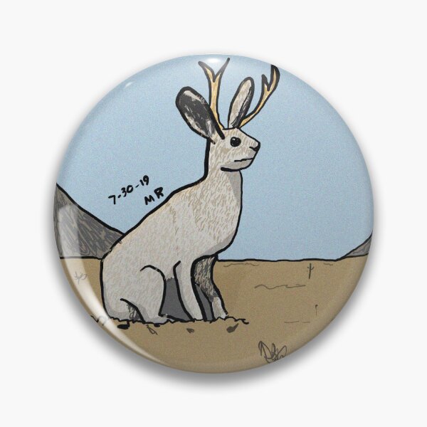 Item preview, Jackalope Digital Illustration designed and sold by Marlin Roth.