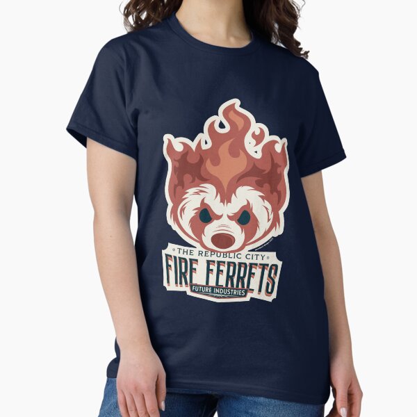 Vista previa del artículo con la obra «Hurones de Fuego Vintage Boxeo», diseñado y vendido por adorabowldesign.