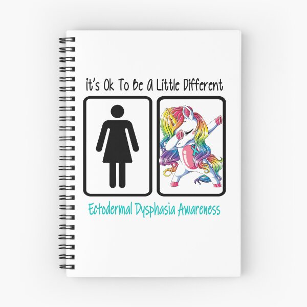 Item preview, Ectodermal Dysphasia Awareness - It is Ok To Be A Little Different designed and sold by RekaJoJo.