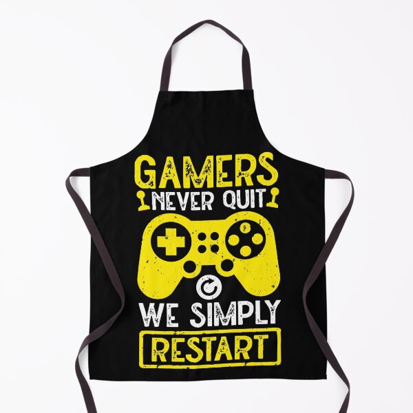 Item preview, Gamers Never Quit We Simply Restart designed and sold by SamuraiGaming.