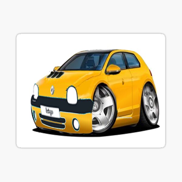 Renault Twingo - Autoaufkleber Shocker FUN Style Aufkleber Sticker Decal