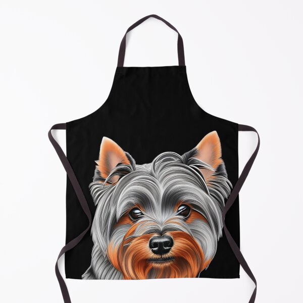 Item preview, Yorkshire Terrier, charcoal drawing 2, Ai Generated Art  designed and sold by ACC .