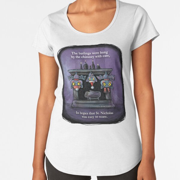 Holiday Batlings Premium Scoop T-Shirt