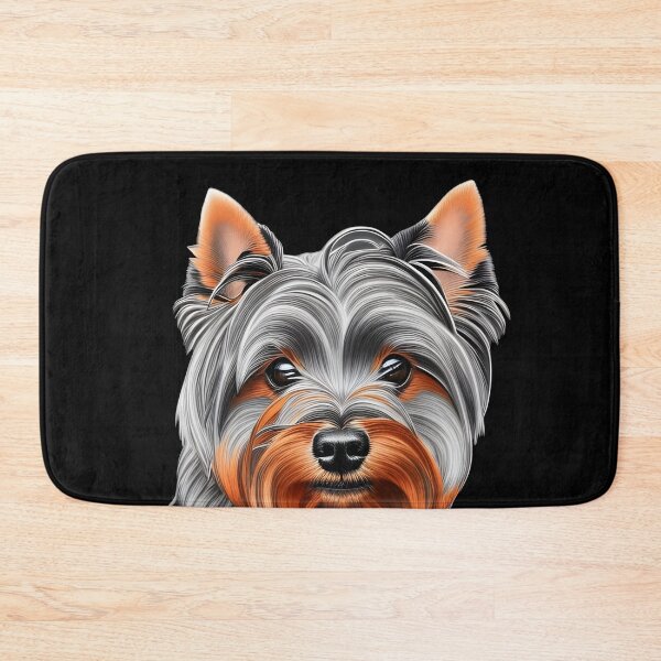 Item preview, Yorkshire Terrier, charcoal drawing 2, Ai Generated Art  designed and sold by ACC .