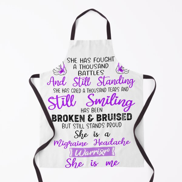 Item preview, Migraine Headache Warrior SHE IS ME - Support Migraine Headache Fighter Gifts designed and sold by Berriosly.