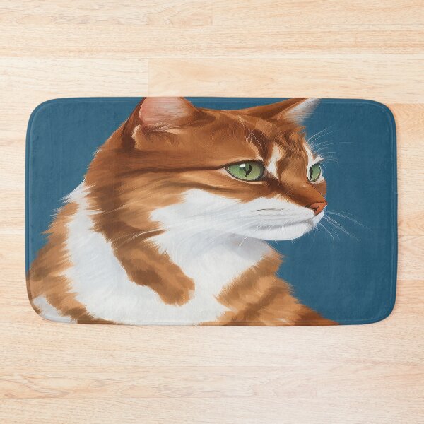 Item preview, 60s Style Portrait of an Orange Cat designed and sold by emmtayloor.