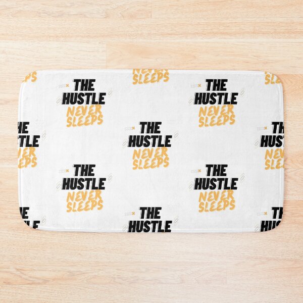Item preview, The Hustle Never Sleeps designed and sold by newhuman.