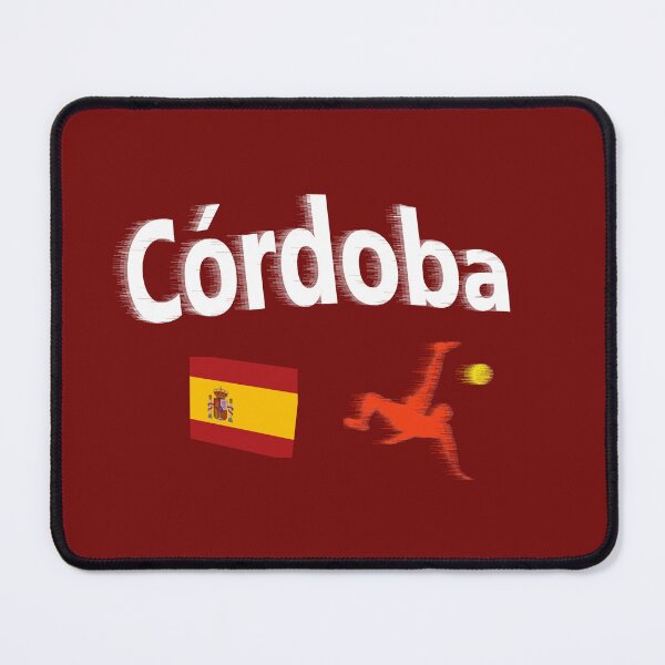 Item preview, Córdoba, Spain Soccer abstract design  designed and sold by lobodelnoir.