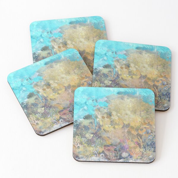 Item preview, Coral Reef Ocean Art designed and sold by DividedFortune.