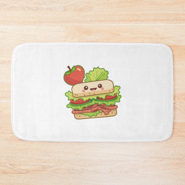 Item preview, Cute BLT Sandwich Clipart (Bacon lettuce Tomato) designed and sold by Egoism.